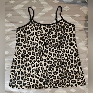 Torrid Black and Tan Leopard Print Camisole